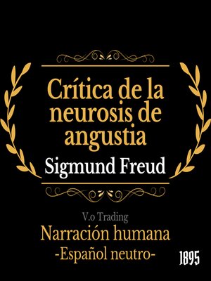 cover image of Crítica de la neurosis de angustia